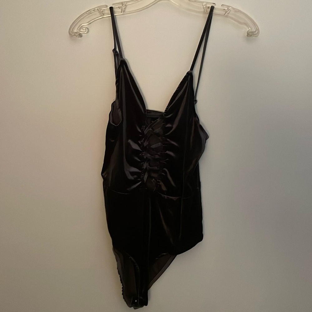 Velvet bodysuit